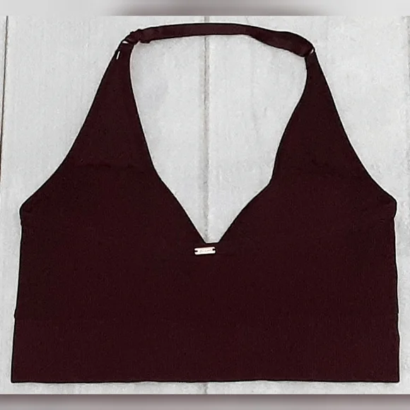 NWT *2* VS PINK Seamless Halter Bra Tops - Picture 7 of 13